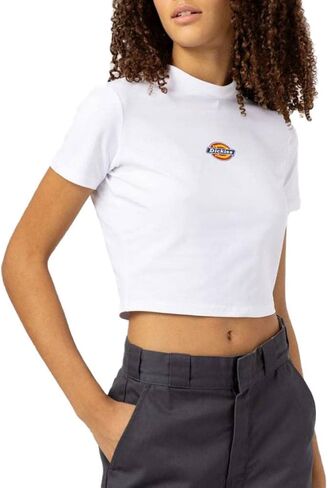 Dickies Women's Maple Valley Logo Cropped T-Shirt in Kuwait