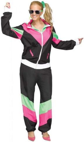 Fun World womens 80's Sweat Suit in Kuwait