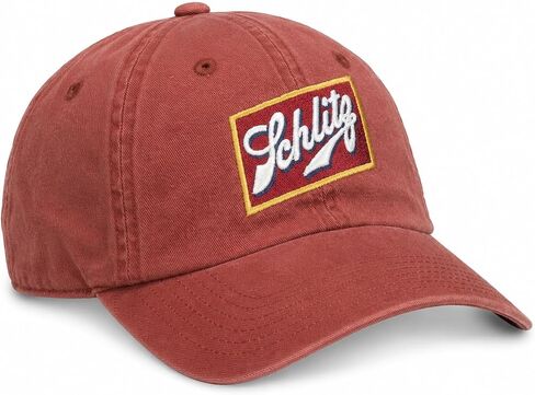 AMERICAN NEEDLE Ballpark Collection Beer Baseball Hat, Casual Relaxed Fit with Curved Brim, Adjustable Buckle Strap Dad Cap in Kuwait