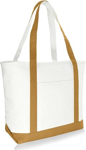 DALIX Daily Shoulder Tote Bag Premium Cotton in Kuwait