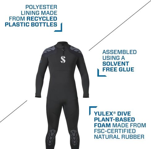 SCUBAPRO Everflex Yulex Dive Steamer, Men, 3/2mm in Kuwait