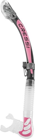 Cressi Foldable Adult Dry Snorkel for Scuba Diving, Snorkeling | Alpha Ultra Dry Made in Italy in Kuwait