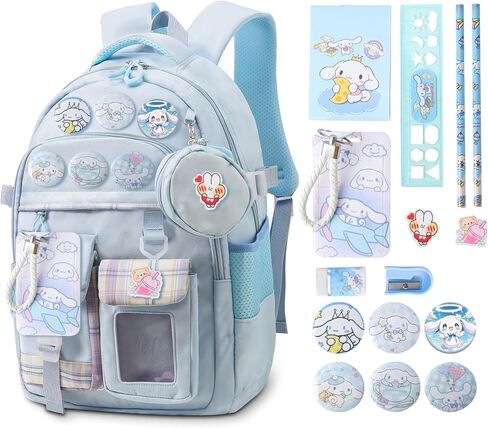 TOTEXISAP Cute Backpacks for Girls, Pink Kawaii Girls Backpack, Large School Bag for Kids, Book Bag for Elementary School, Mochila Para 5.6.7.8.9.10 Niñas in Kuwait