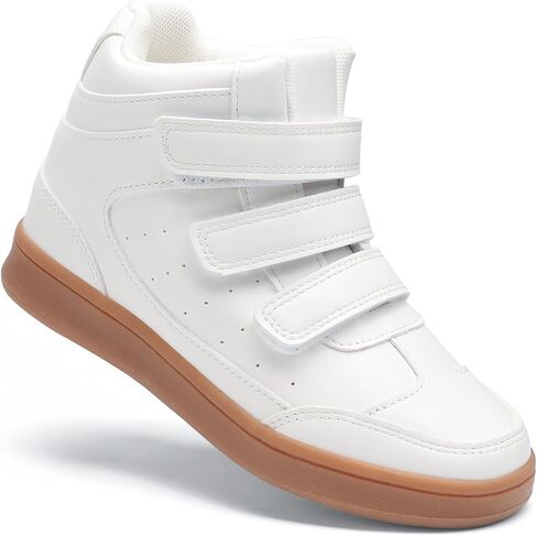 FabKids Kids Boys Girls Sneakers High Top Lace Up Shoes for Toddler Little Kid Big Kid in Kuwait