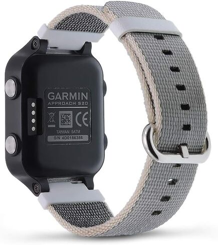 C2D JOY Woven Nylon Strap Compatible with Garmin Approach S20/S5/S6 Golf Watch Replacement Band in Kuwait