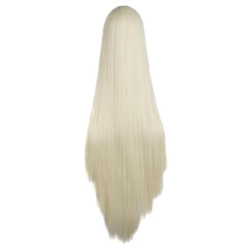 MapofBeauty Rainbow Colors Long Straight Clip on Ponytails/Cosplay Wig (Ponytails) in Kuwait