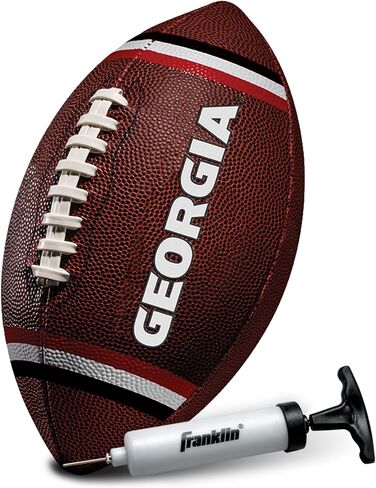 Franklin Sports Kids NCAA Youth Football - Official College Team Football with Team Logos - Junior Size Football in Kuwait