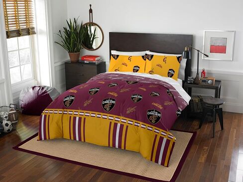 Northwest Officially Licensed NBA Golden State Warriors Twin Bed in a Bag Set, 64' x 86', Blue in Kuwait