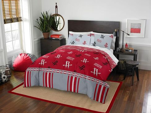 Northwest Officially Licensed NBA Golden State Warriors Twin Bed in a Bag Set, 64' x 86', Blue in Kuwait