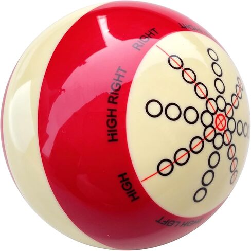 Enajucy Billiards Cue Ball, Standard Table Training Pool Ball for America Pool Eight Ball 57.2mm/2.3in Diameter in Kuwait