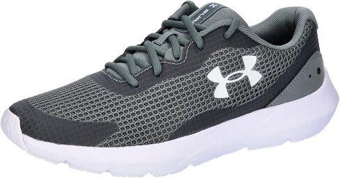Under Armour Men's Surge 3 Running Shoe, (405) Varsity Blue/Black/White, 11, US in Kuwait