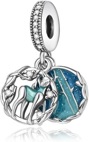 ARTCHARM Silver Castle Charm Bead Sterling Charm Fits Woman Similar Bracelets in Kuwait