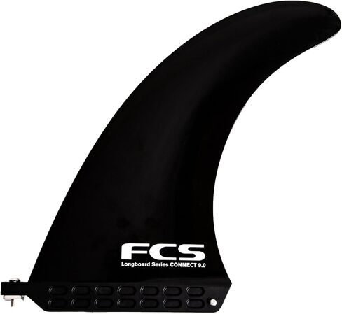 FCS Connect 7" Glass Flex Longboard Fin - Black in Kuwait
