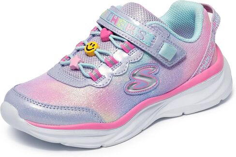 Skechers Kids Girls Power Jams Sneaker, Lavender/Multi, 13.5 Little Kid in Kuwait