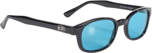 Pacific Coast Original KD's Biker Sunglasses (Black Frame/Dark Grey Lens) in Kuwait