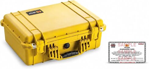 Pelican 1520 Case With Foam (Yellow) in Kuwait