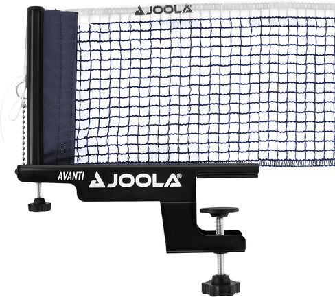 JOOLA Premium Avanti Table Tennis Net and Post Set - Portable and Easy Setup 72" Regulation Size Ping Pong Screw On Clamp Net, ‎White/Black in Kuwait