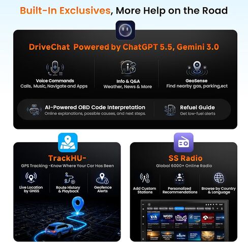 ATOTO S8 Premium 7inch Double-DIN Android Car Stereo, Wireless CarPlay & Android Auto, Dual Bluetooth w/aptX HD, QLED Display,Split Screen, HD Rearview with LRV, USB tethering,SCVC and More, S8G2B74PM in Kuwait