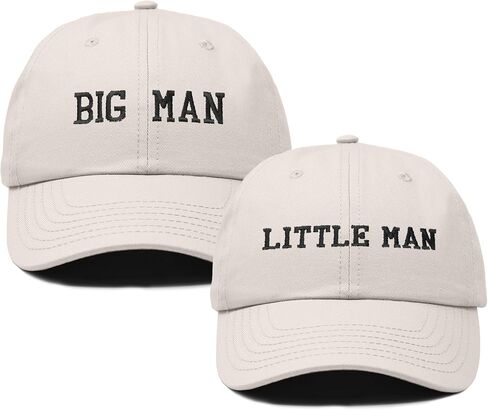 DALIX Big Man Little Man Hat Father Son Matching Cap Fun Gifts in Kuwait