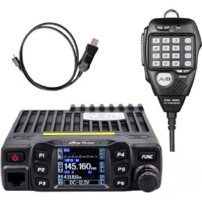 AnyTone AT-778UV Transceiver Mobile Radio Dual Band 25W VHF/UHF VOX Vehicle Car Radio w/Cable in Kuwait