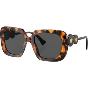 Versace Woman Sunglasses Black Frame, Dark Grey Lenses, 54MM in Kuwait
