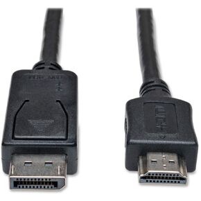 TRIPP Lite DisplayPort to HDMI Cable Adapter, DP to HDMI (M/M), DP2HDMI, 1080P, 3 ft. (P582-003),Black in Kuwait