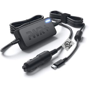 شاحن سيارة Pwr USB-C لجهاز Dell Latitude 11 12 13 5175 5285 5289 7275 7285 7370، Dell Pro 13 14 16 Plus، Dell XPS 12 13 9370 9365، Dell Chromebook 11 3100 5190 - سلك إمداد طاقة بطول 10 أقدام مدرج في قائمة UL 90 واط in Kuwait