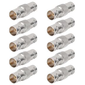 XRDS -RF SDI Connector 4PCS 75 Ohm BNC Adapter BNC Female to Female Barrel Connector for HD-SDI/3G-SDI/4K/8K SDI Video Camera Cable in Kuwait