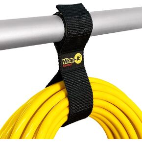 Twin-Straps by Wrap-It Storage - 12" (6-Pack) - Hook and Loop Hanging Cord Wrap for Multi-Purpose Cable and Hose Storage in Kuwait