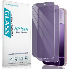 HPTech (عبوة من قطعتين) زجاج مقسى لهاتف iPhone SE 2020، iPhone 8، iPhone 7، iPhone 6S، iPhone 6 4.7 بوصة، واقي شاشة 4.7 بوصة، سهل التركيب، خالي من الفقاعات in Kuwait