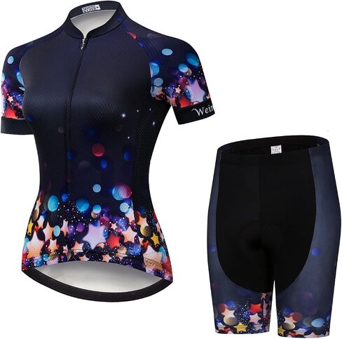 JPOJPO Women's Cycling Jersey Short Sleeve Jacket Cycling Shirt Quick Dry Breathable Mountain Clothing Bike Top in Kuwait