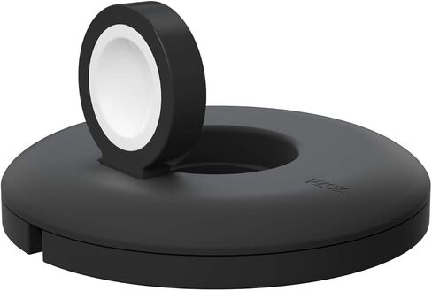 PZOZ Charger Stand for Apple Watch, Portable Charging Station Cable Management Dock Holder Organizer for iWatch Series Ultra 9 8 SE2 7 6 SE 5 4 49mm 45mm 44mm 42mm 41mm 40mm 38mm Accessories (Black) in Kuwait