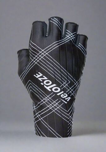 veloToze Aero Cycling Gloves Gel Padded Palm for Comfort - Aero Fabric Reduces Drag - Gloves for Men and Women’s Bike Racing (Black, Large) in Kuwait