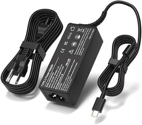 45W USB Type C Chromebook Charger Compatible with HP Chromebook X360 14 14A G5 11 11A G8 G7 G6 G1 G2 EE 14-CA 11-AE 14-ca061dx 14-ca051wm 14-ca052wm 14-ca091wm 14-ca020nr 14-ca060nr 11-ae051wm in Kuwait