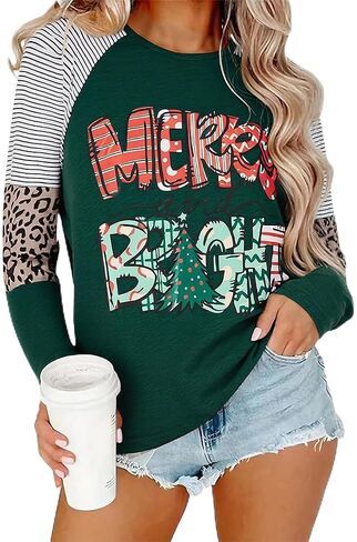 Women's Merry Christmas Shirts This is My Christmas Movie Watching Shirt Gnome Plaid Long Sleeve Raglan Baseball Tee Tops in Kuwait