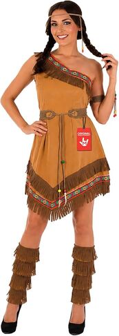 Fun Shack Native American Costume Women, Native American Dress for Women, Warrior Princess Costume Women in Kuwait