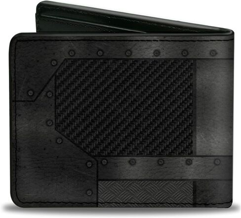 Buckle-Down Men's Buckle-Down PU Bifold Wallet - Ram Logo , 4.0 x 3.5 US in Saudi Arabia