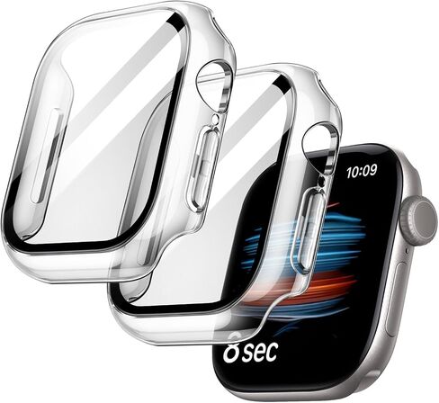 JETech Case with Screen Protector for Apple Watch Series 11/10 42mm, Gold in Kuwait