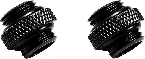 4pcs G1/4 Male to Female Extender Fittings with O-Ring for Desktop PC Water Cooling System in Kuwait