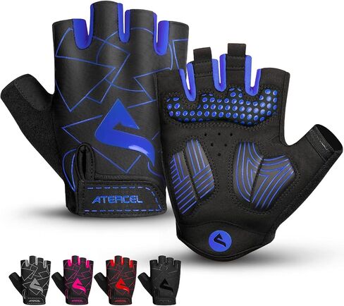 ATERCEL Cycling Gloves, Bike Gloves for Men, Bicycle Gloves for Cycling, Workout, Gym, Training, Weight Lifting Outdoor, Dirt Bike, Mountain Bike, and Riding in Kuwait