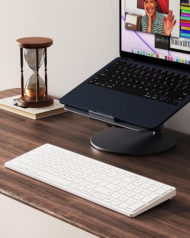 Wired Keyboard for Apple Mac OS Computer/Laptop, Aluminum Alloy Housing,150CM Cable Connection, Plug-N-Play USB Keyboard with Numeric Keypad Available to iMac/Mac Mini or MacBook Pro/Air-Black in Kuwait