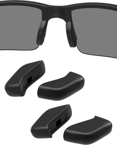 HILEEN Replacement Nose Pads Nose Pieces for Oakley Flak Jacket XLJ | Flak 2.0 OO9295 OO9188 | Flak Jacket | Flak Beta OO9363 | Flak Draft OO9364 | Flak XS OJ9005 Sunglass 2 Pairs in Kuwait