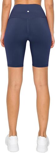 شورت اليوغا الرياضي للسيدات من Leggings Depot عالي الخصر، شورت للتمرين للنساء in Kuwait