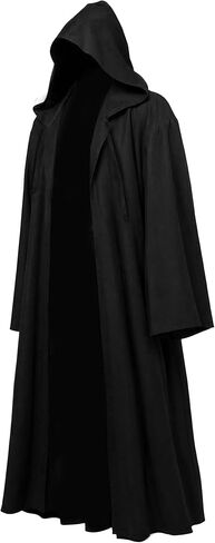 GraduationMall Adult Sith Robe Halloween Jedi Hooded Cloak Knight Darth Sidious Cosplay Costume in Kuwait