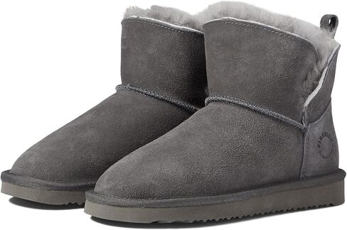 Fireside by Dearfoams Unisex-Child Bunbury Shearling Indoor/Outdoor Folddown Boot Fashion in Kuwait