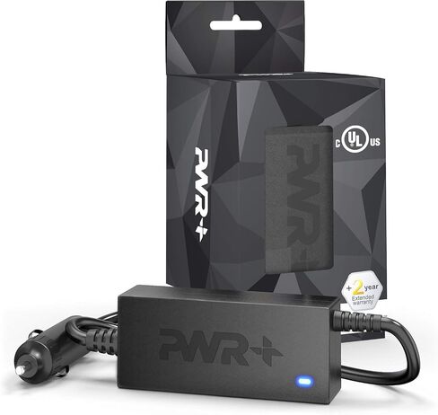 Pwr USB-C CAR Charger for Dell Latitude 11 12 13 5175 5285 5289 7275 7285 7370, Dell Pro 13 14 16 Plus, Dell XPS 12 13 9370 9365, Dell Chromebook 11 3100 5190 - UL Listed 10 Ft Power Supply Cord 90W in Kuwait