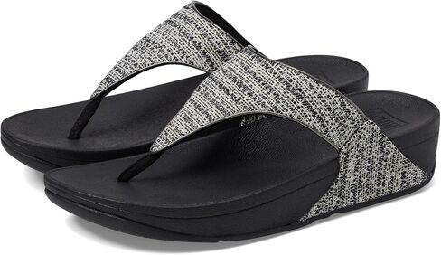 FitFlop Women's, Lulu Shimmerweave Thong Sandal in Kuwait