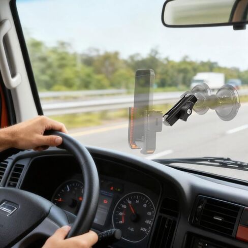 Double Socket Arm Aluminum Alloy Long Arm Full Length 5.9",Compatible with RAM Mounts and Motorcycle/Bike/Car Cellphone Holder with 1 Inch Ball in Kuwait