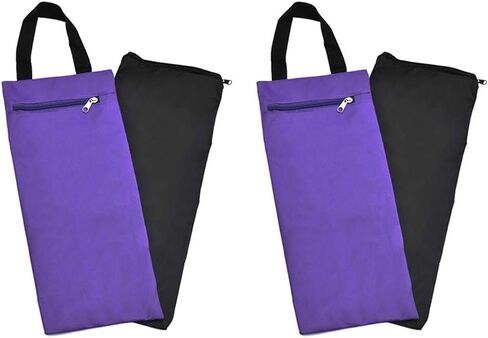 TOPTIE 2 Pack Yoga Sandbag Weighted Bag for Fitness Yoga Bolster, Unfilled Sandbag 16 x 7 Inch in Kuwait