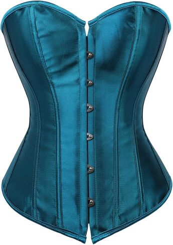 Haorugut Corsets for Women Plus Size Corset Top Vintage Stain Bustier Renaissance Corset in Kuwait